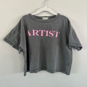 Ziggy Zaza 'ARTIST' Kids Tee 2-3T